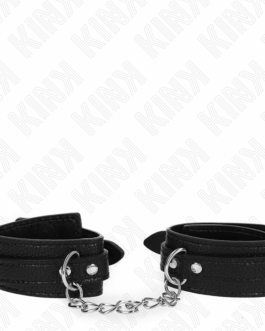 KINK – RESISTENZA DA POLSO CON MOTIVO SERPENTE NERO REGOLABILE 20-28 CM X 5,4 CM