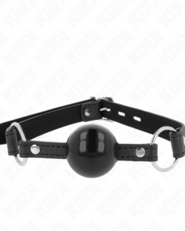KINK – BALLA IN TPE 4 CM CON SERRATURA NERA 60 x 2 CM