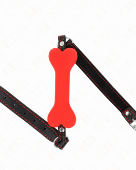 KINK – OSSO ROSSO 12 CM BAVAGLIO 63 x 2 CM