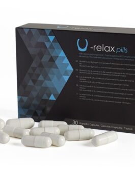 500 COSMETICS – CAPSULE U-RELAX RILASSAMENTO E RIDUZIONE DELL’ANSIA – 30 CAPSULE.