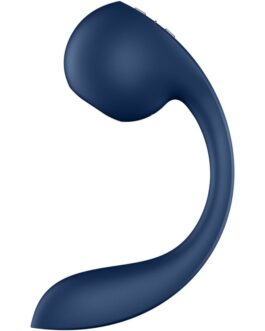 SATISFYER – PRO+ WAVE 4 STIMOLATORE PUNTO G E AIR PULSE APP GRATUITA BLU SCURO
