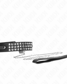 KINK – COLLANA CON CINTURINO 65 CM CON LUCIDI REGOLABILE 37-42 CM X 5,3 CM