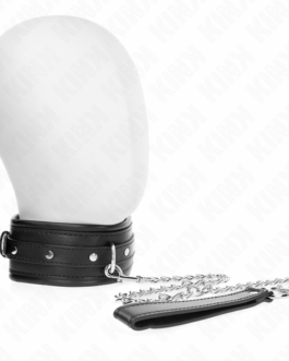 KINK – COLLANA CON CINTURINO CON FIBBIA LUCIDA 65 CM 48.5 CM X 5.3 CM