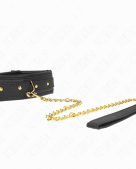 KINK – COLLANA CON CINTURINO IN SIMILPELLE SPUGNA MODELLO 1 REGOLABILE 37-54 CM X 3 CM