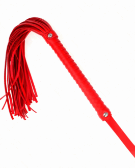 KINK – FRUSTA CON MANICO ROSSO STRUTTURATO 48,5 CM