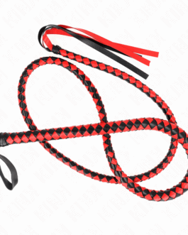KINK – FRUSTA SERPENTE LUNGA ROSSA 210 CM
