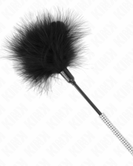 KINK – PIUME TICKLE CON MANICO STRASS 27 CM