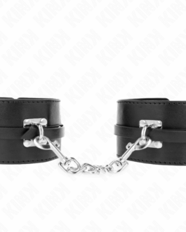 KINK – RESISTENZA DA POLSO DELUXE CON BLOCCAGGIO NERO REGOLABILE 14,5-21 CM X 6 CM