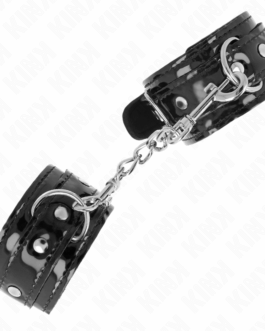 KINK – POLSI IN NEOPRENE LUCIDO REGOLABILI 17-24 CM X 4,5 CM