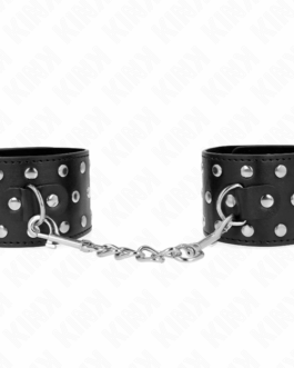 KINK – RESISTENZA DA POLSO PUNK REGOLABILE 19-24 CM X 5,5 CM