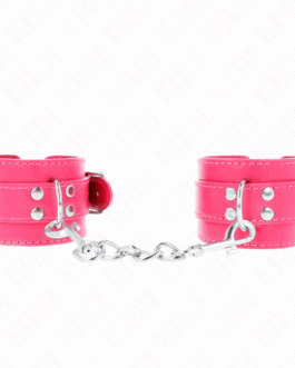 KINK – TENUTA DA POLSO ROSA LAMPONE CON FODERA ROSA LAMPONE REGOLABILE 20-28 CM X 5,5 CM