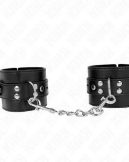 KINK – RESISTENZA DA POLSO NERA CON CINTURA NERA REGOLABILE 17-28 CM X 6 CM