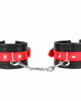 KINK – RESISTENZA DA POLSO NERA CON CINTURA ROSSA REGOLABILE 17-28 CM X 6 CM