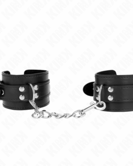 KINK – RESISTENZA DA POLSO SEMPLICE NERA REGOLABILE 20-23 CM X 5,5 CM