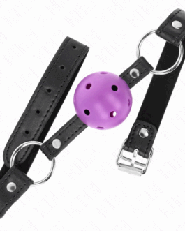 KINK – PALLA DURA CAVA VIOLA 4.5 CM BAVAGLIO 63.5 X 2 CM