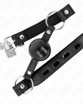 KINK – PALLA IN TPE NERA 4 CM GAG 60 x 2 CM