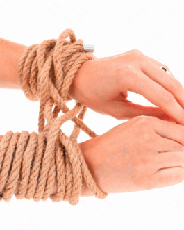 KINK – CORDA DI CANAPA CON TESTA IN METALLO 20 METRI
