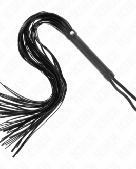 KINK – FRUSTA IN PVC MORBIDO NERO 70 CM