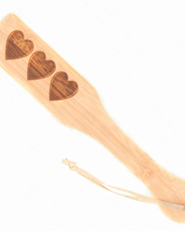 KINK – PALLET IN BAMBÙ DESIGN CUORE 32 X 5,5 CM