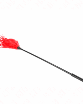 KINK – PIUME MULTIPLE ROSSE TICKLE 45 CM