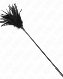 KINK – PIUME MULTIPLE NERE TICKLE 45 CM