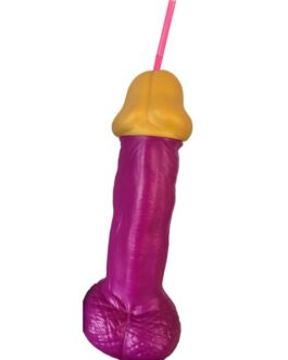 DIABLO PICANTE – PENE IN VETRO DI PLASTICA FUCSIA