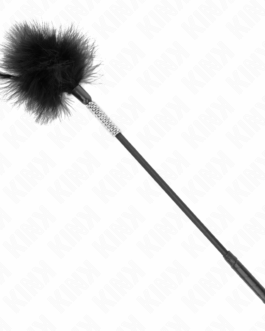 KINK – PIUME TICKLE CON MANICO STRASS 50 CM