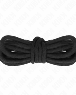 KINK – CORDA IN COTONE 10 METRI NERA