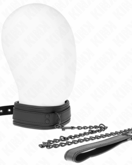 KINK – COLLARE BONDAGE IN NEOPRENE MODELLO 1 CON CINTURA 78 CM REGOLABILE 37,5 X 49,5 CM