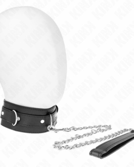 KINK – COLLARE CON CINTURA 65 CM CON CINTURINO NERO 54 X 4,5 CM