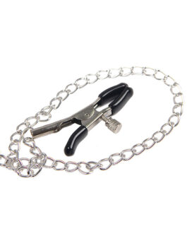 SUBBLIME – 953720 BONDAGE LEATHER STRAP BREATH CLAMPS NERO TAGLIA UNICA