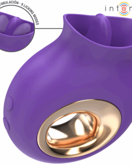 INTENSE – STIMOLATORE CLITORIDEO TULI 9 VIBRAZIONI E 9 OSCILLAZIONI VIOLA