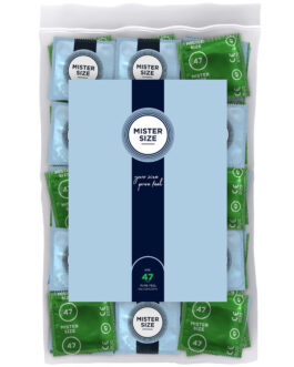 MISTER SIZE – PRESERVATIVO TAGLIA XS 47 MM (100 UNITÀ)