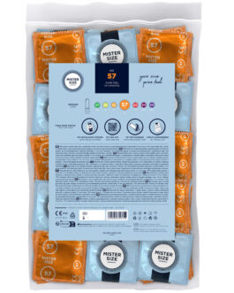 MISTER SIZE – PRESERVATIVO TAGLIA L 57 MM (100 UNITÀ)