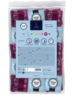 MISTER SIZE – PRESERVATIVI TAGLIA XXL 64 MM (100 UNITÀ)