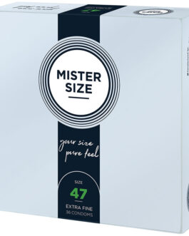 MISTER SIZE – PRESERVATIVI TAGLIA XS 47 MM (36 UNITÀ)