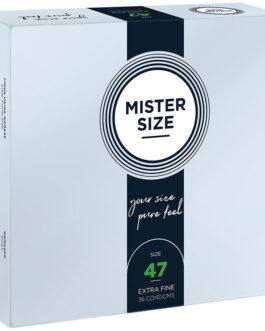 MISTER SIZE – PRESERVATIVI TAGLIA XS 47 MM (36 UNITÀ)