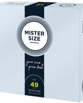 MISTER SIZE – PRESERVATIVO TAGLIA S 49 MM (36 UNITÀ)