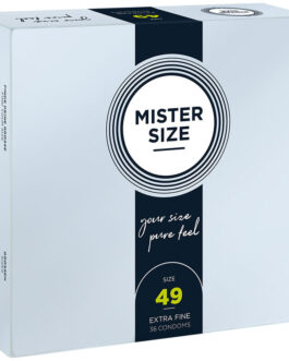 MISTER SIZE – PRESERVATIVO TAGLIA S 49 MM (36 UNITÀ)