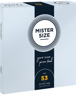 MISTER SIZE – PRESERVATIVO TAGLIA M 53 MM (36 UNITÀ)