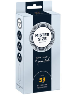MISTER SIZE – PRESERVATIVO TAGLIA M 53 MM (10 UNITÀ)