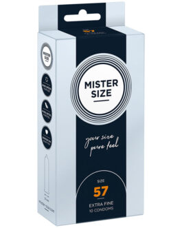 MISTER SIZE – PRESERVATIVO TAGLIA L 57 MM (10 UNITÀ)