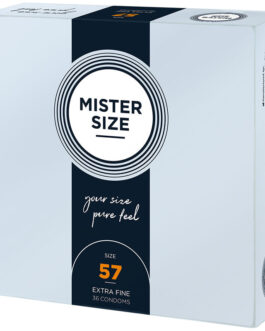 MISTER SIZE – PRESERVATIVO TAGLIA L 57 MM (36 UNITÀ)