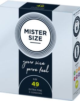 MISTER SIZE – PRESERVATIVO TAGLIA S 49 MM (3 UNITÀ)