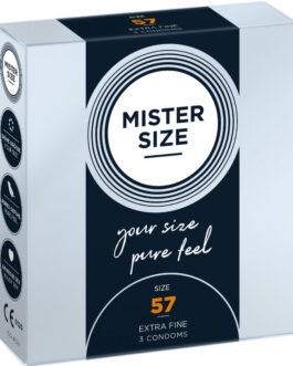 MISTER SIZE – PRESERVATIVO TAGLIA L 57 MM (3 UNITÀ)