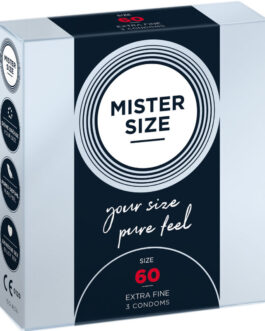 MISTER SIZE – PRESERVATIVO TAGLIA XL 60 MM (3 UNITÀ)