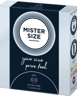 MISTER SIZE – PRESERVATIVI TAGLIA XXXL 69 MM (3 UNITÀ)