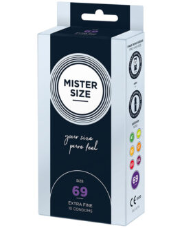 MISTER SIZE – PRESERVATIVI TAGLIA XXXL 69 MM (10 UNITÀ)