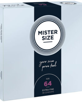 MISTER SIZE – PRESERVATIVI TAGLIA XXL 64 MM (36 UNITÀ)