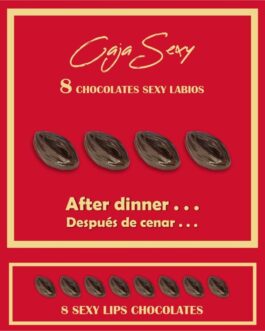 DIABLO PICANTE – SCATOLA DA 8 CIOCCOLATINI A FORMA DI VAGINA